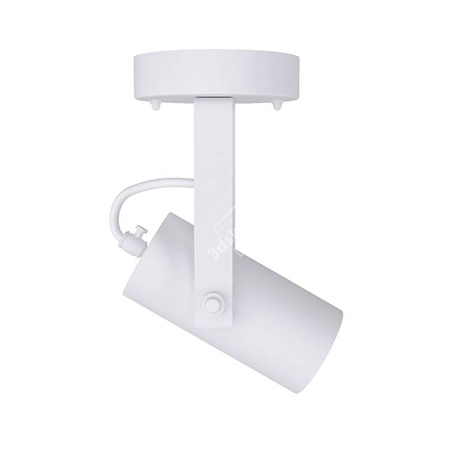 Sleek Sconce Spotlight - Pikartlights 3D model image 4