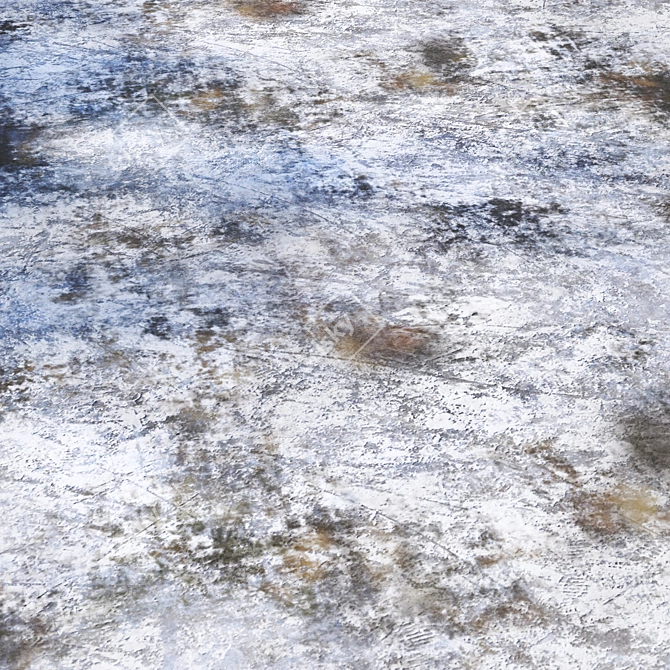 Snow Ground Material: Seamless, High-quality 3D Texture 3D model image 2