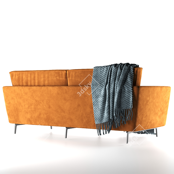 URBAN Sofa: Stylish Comfort by CTS SALOTTI 3D model image 4