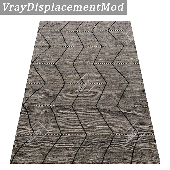 Premium 1972 Carpet Set 3D model image 4