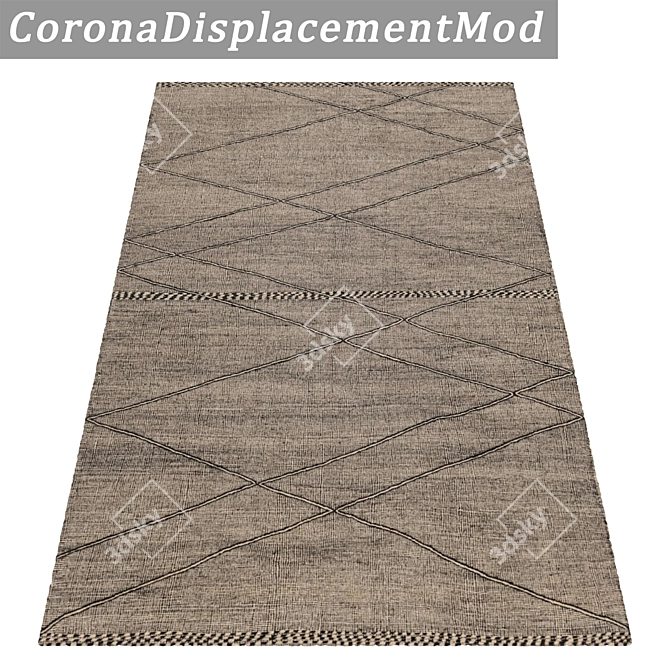 Premium 1972 Carpet Set 3D model image 5