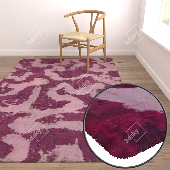 Versatile Carpet Set 1975 3D model image 5