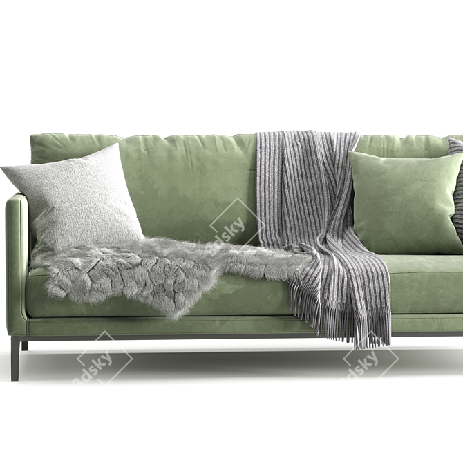 Simpliciter Sofa by Maxalto 3D model image 3