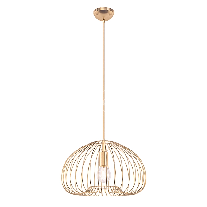 Elegant Vitaluce Pendant Light 3D model image 1