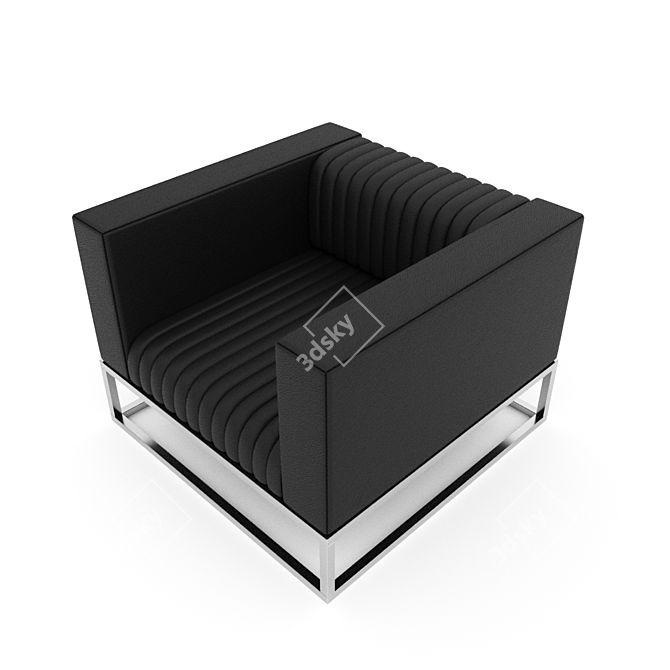 ELECTRA Office Armchair: Sleek, Stylish, Comfortable 3D model image 5