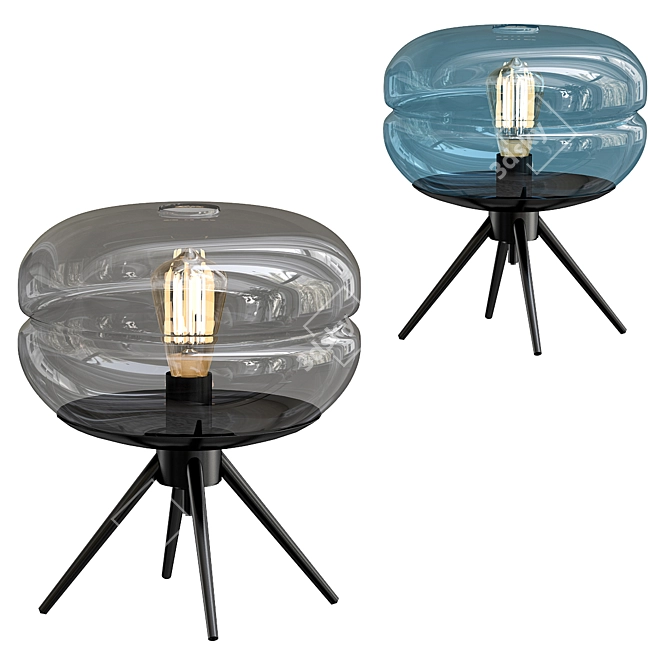 Sizzling BBQ Lamp 3D model image 1