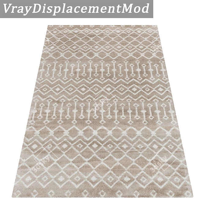 High-Quality Carpet Set 3D model image 3