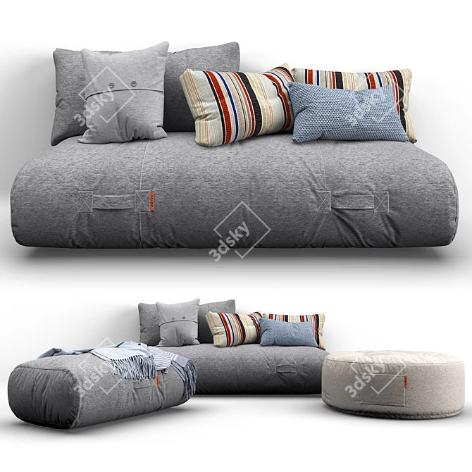 Cozy Bliss: TrimmCopenhagen's Ultimate Comfort Set 3D model image 7