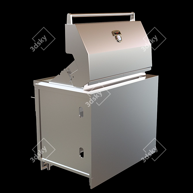 Revolutionary Sunstone 42 Grill 3D model image 4