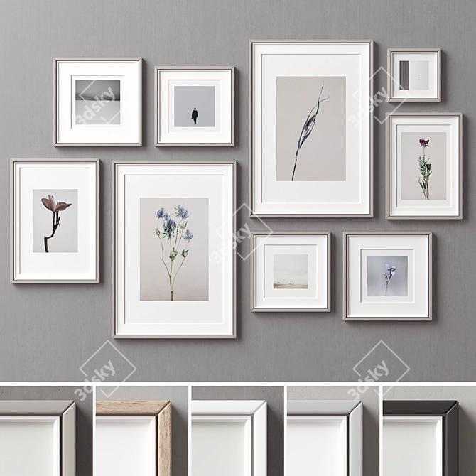 Multiframe Collection - 9 Frames 3D model image 1