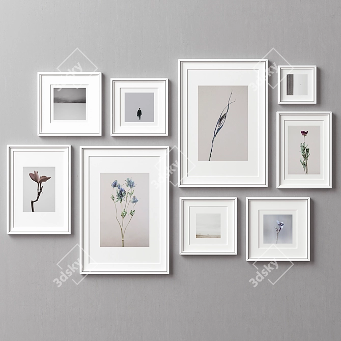 Multiframe Collection - 9 Frames 3D model image 3