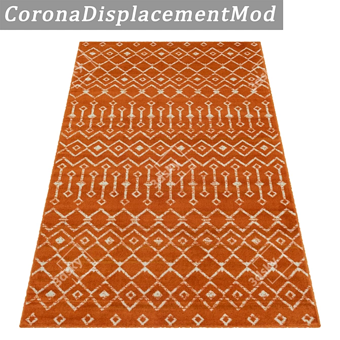 High-Quality Carpet Set for Various Perspectives 3D model image 4