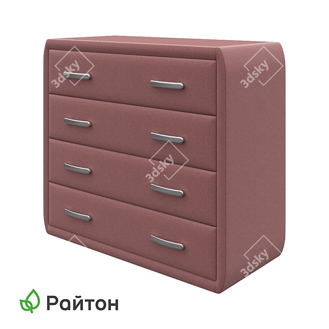 Comfy OM Chest - Spacious and Stylish Storage Solution 3D model image 1