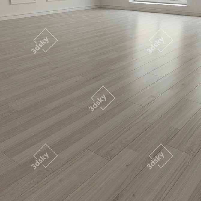 Laminate Parquet Board - Elegant and Versatile 3D model image 2