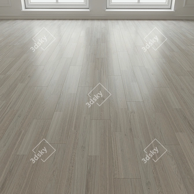 Laminate Parquet Board - Elegant and Versatile 3D model image 3