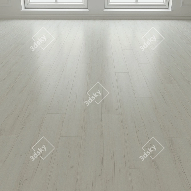 Laminate Parquet Board 13: Versatile and High-Quality Flooring 3D model image 3