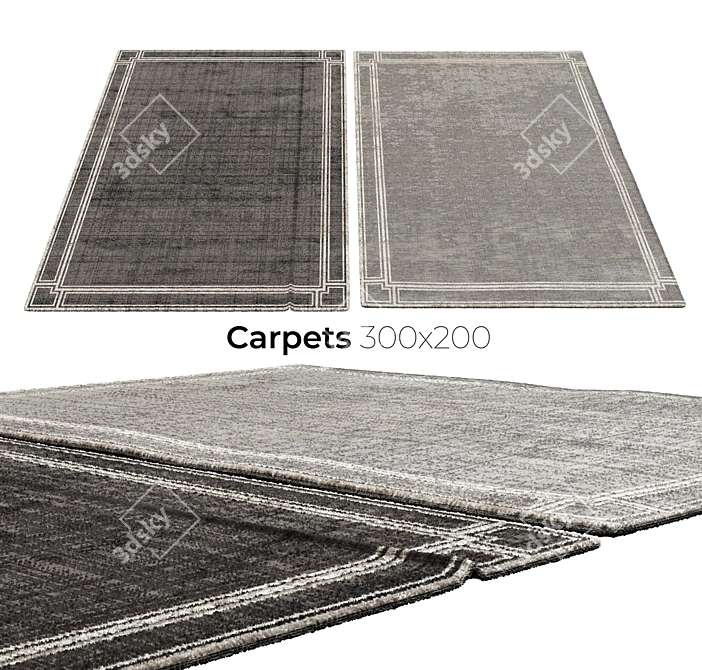 Cozy Home Carpets 3D model image 3