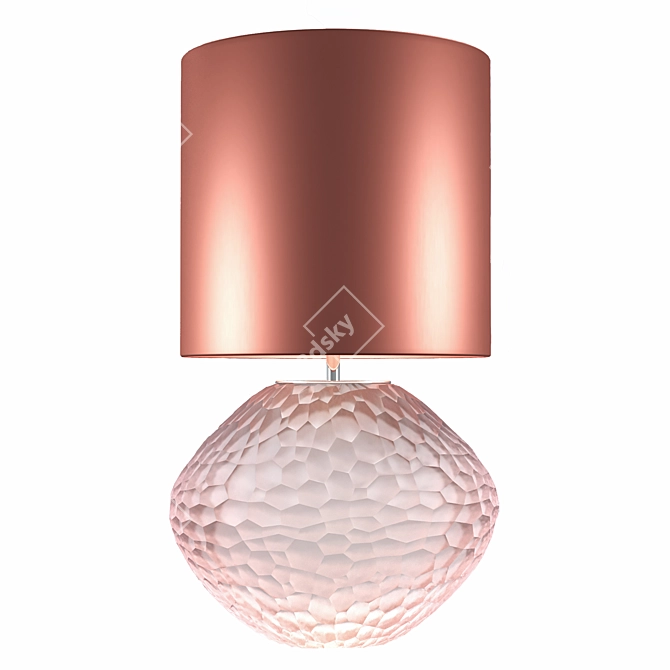 Blush Amber Table Lamp - Atacama 3D model image 3