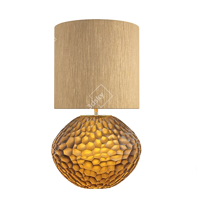 Blush Amber Table Lamp - Atacama 3D model image 7