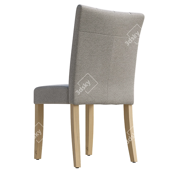 Customizable Flynn Dining Chairs 3D model image 4