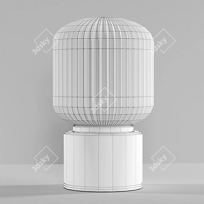 SOLKLINT Brass Table Lamp 3D model image 3