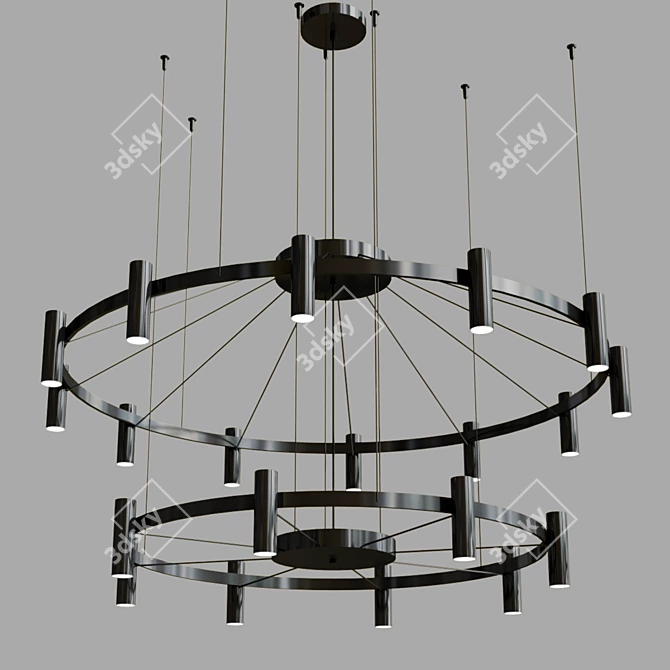 Laverd Wheel Suspension Lights 3D model image 4