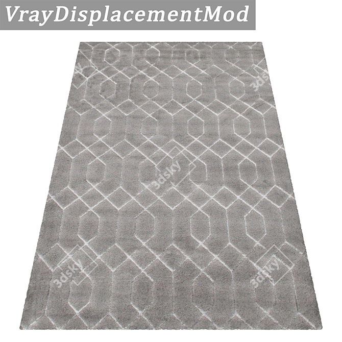 High-Quality Set of Carpets 3D model image 3