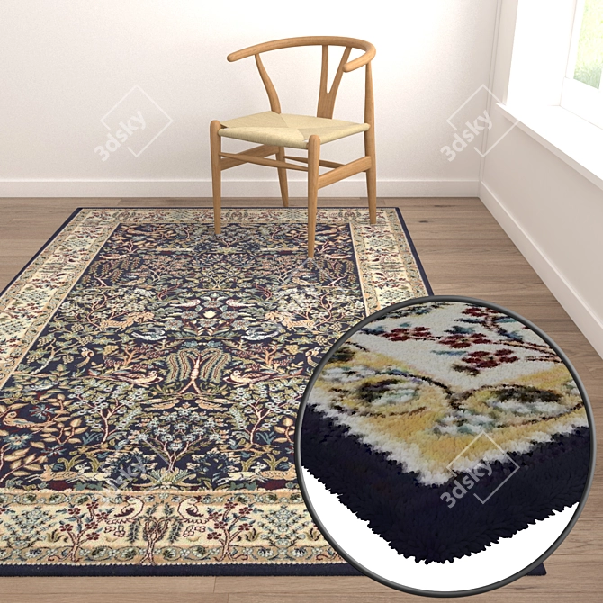 Luxury Carpet Set 1998 3D model image 5