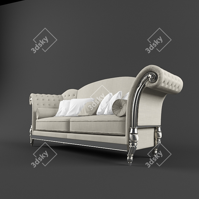 Comfort Max Sofa 3D model image 2