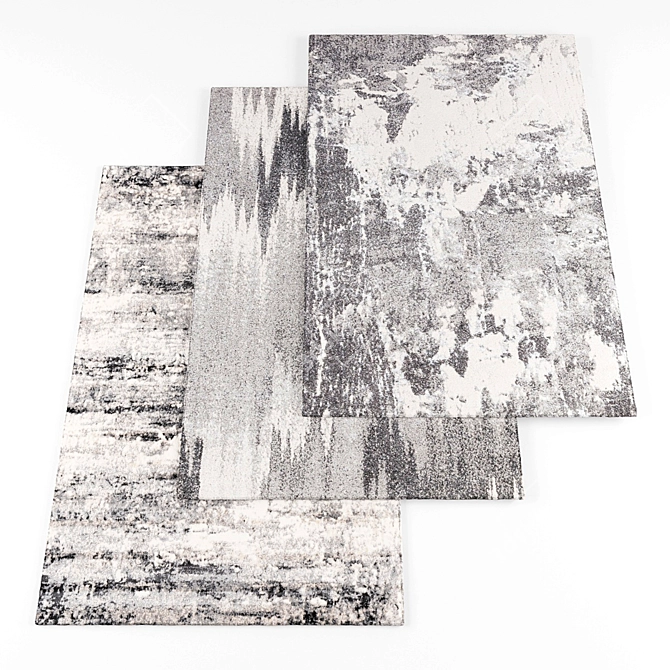 Versatile Rugs Collection: 7 Textures 3D model image 1