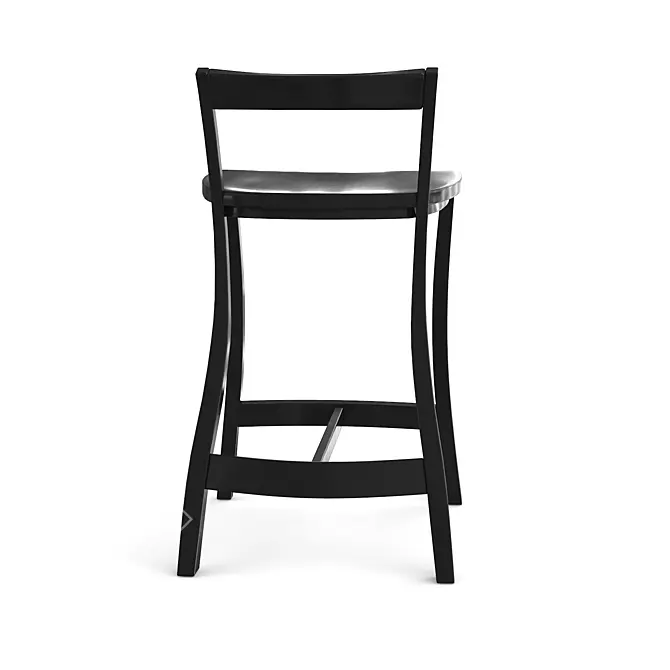 Elegant Ameli Barstool: PBR 3D model image 5