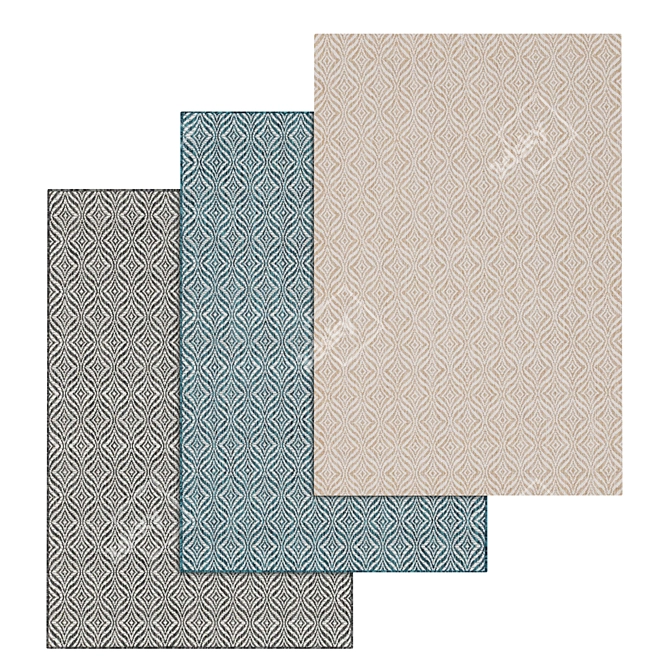 Versatile Carpet Set for Stunning Renders 3D model image 1