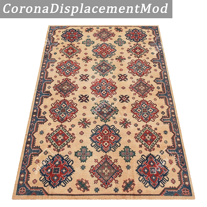 Title: High Quality Carpet Set 3D model image 4