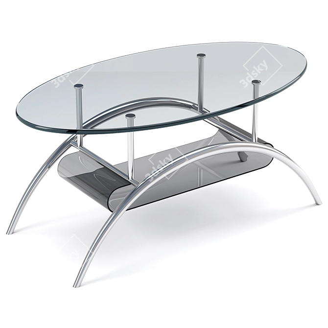 Sleek Ryan Rove Cleveland Coffee Table 3D model image 1