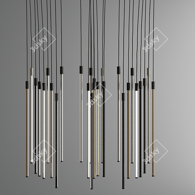 Contemporary Pendant Lights Collection 3D model image 2