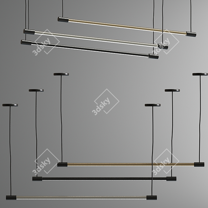 Contemporary Pendant Lights Collection 3D model image 3