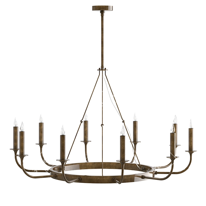 Elegant Berlin Chandelier - Stunning! 3D model image 2