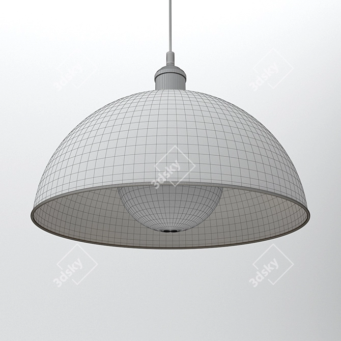 Tribeca Hubert Pendant Lamp 3D model image 3