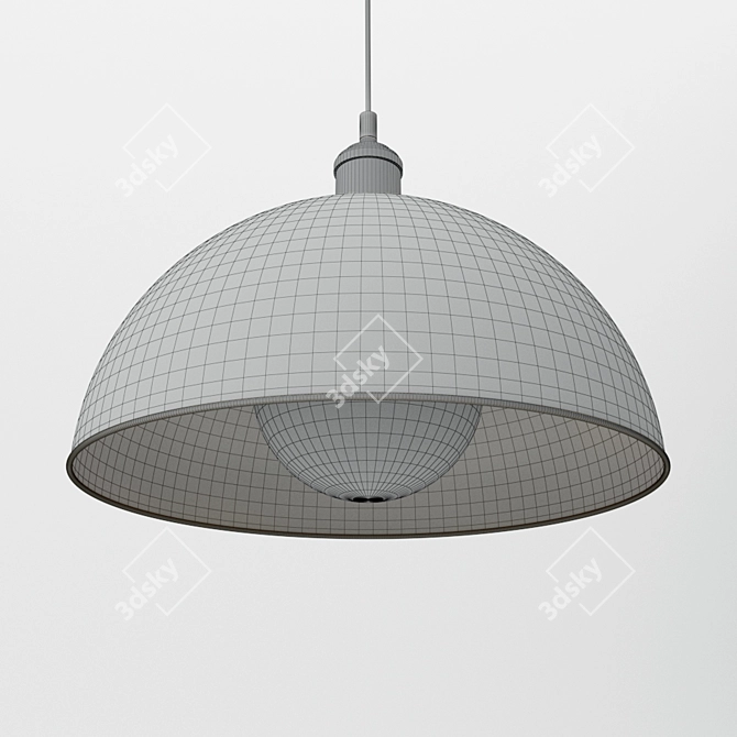 Tribeca Hubert Pendant Lamp 3D model image 4