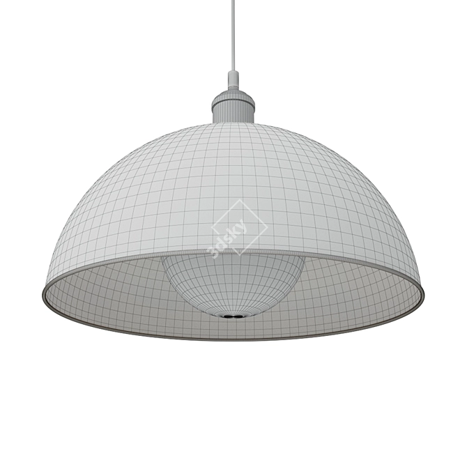 Tribeca Hubert Pendant Lamp 3D model image 9