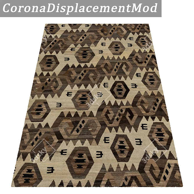 High-Quality Carpet Set 3D model image 4