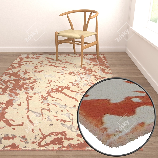 2008 Carpets Set: High Quality Textures for Close and Distant Shots 3D model image 5