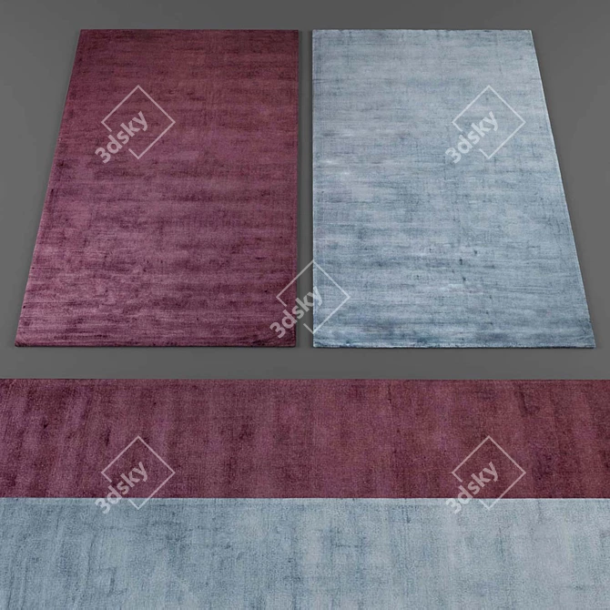 Exquisite Rug Collection: 261 3D model image 3