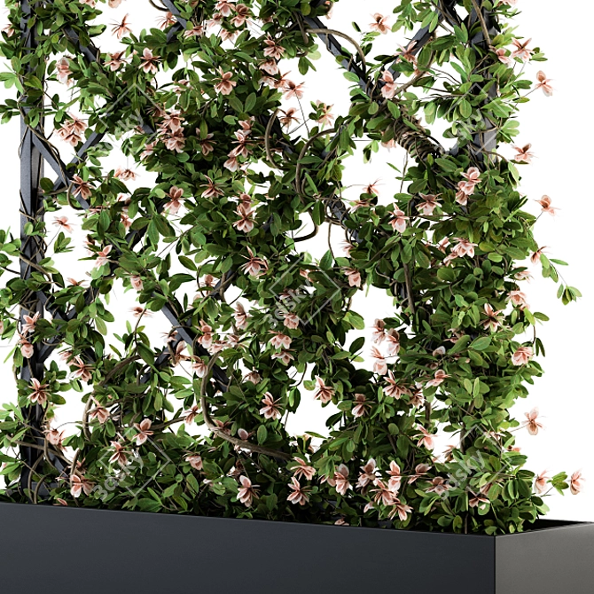 Outdoor Ivy on Grid - 118 3D model image 3