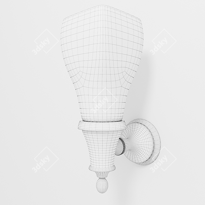 Elegant BRIZO Charlotte Sconce 3D model image 5