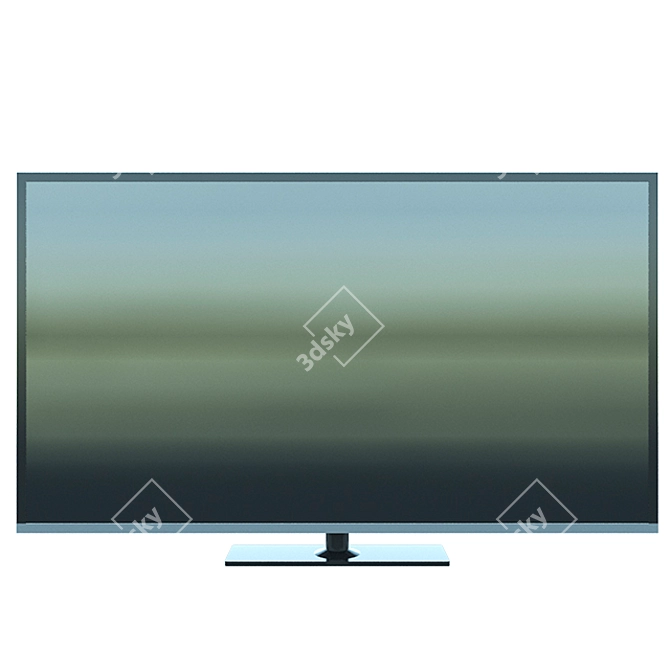 Superior Smart TV Revolution 3D model image 1