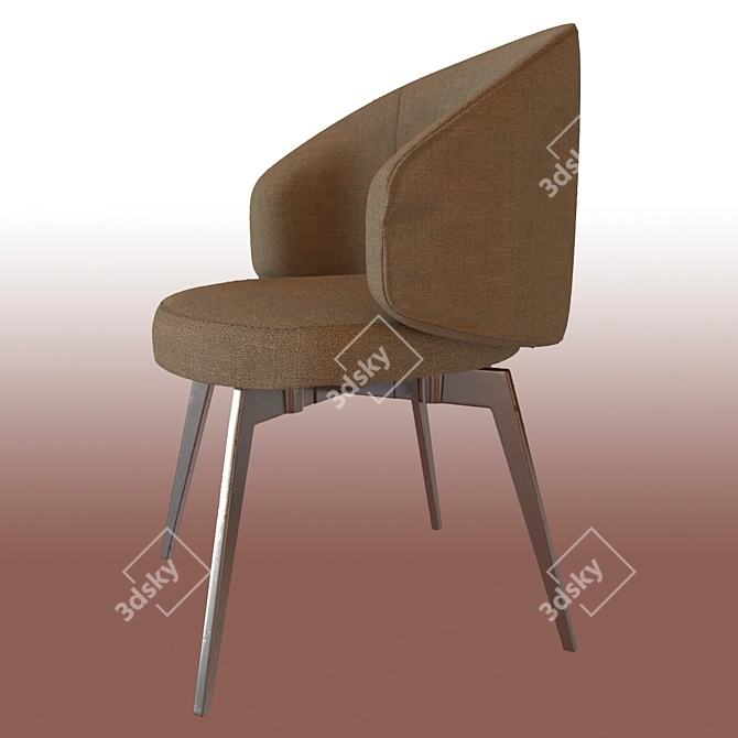 Bea Lema Small Armchair 3D model image 2