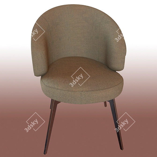 Bea Lema Small Armchair 3D model image 3