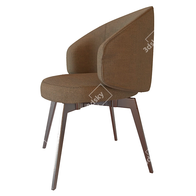 Bea Lema Small Armchair 3D model image 5