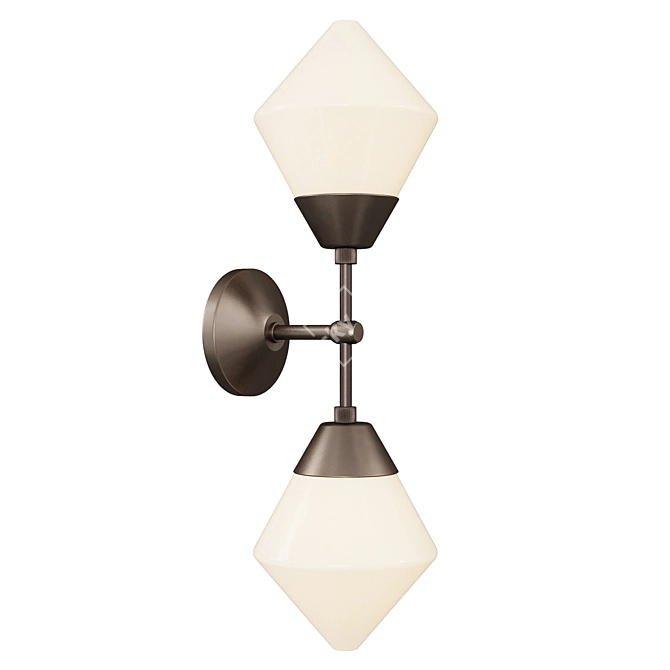 Waits Outdoor Sconce - Stylish, Sleek, and Weatherproof 3D model image 2